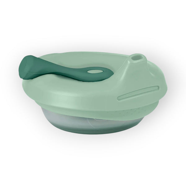 B.box Fill + Feed Silicone Feeding Pouch Sage Green