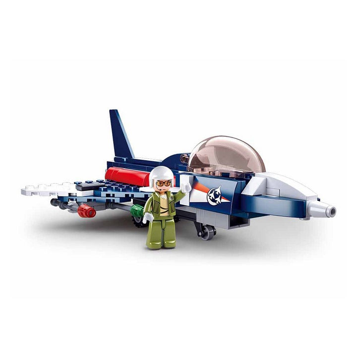 Sluban Aviation III Performance Plane Plastic Building Block for Ages 6+