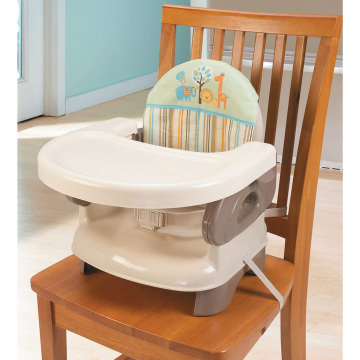 Summer Infant Deluxe Comfort Folding Booster Seat - Natural for Ages 6 to 24 Months