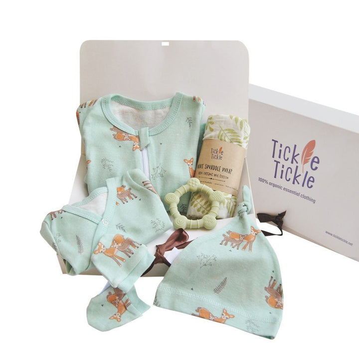 Tickle Tickle Dasher Babys First Organic Gift Hamper