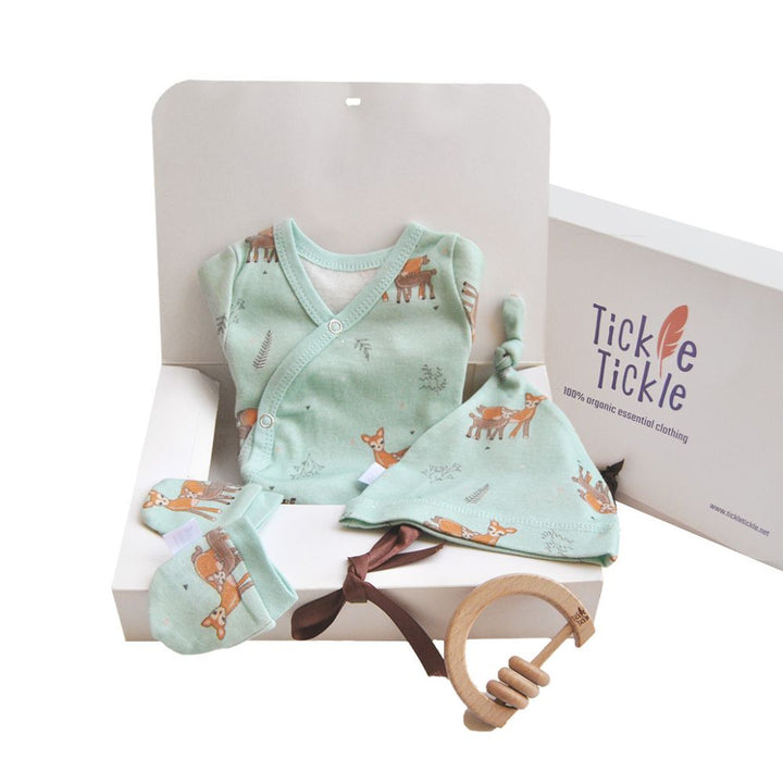 Tickle Tickle Dasher Organic Newborn Gift Bundle