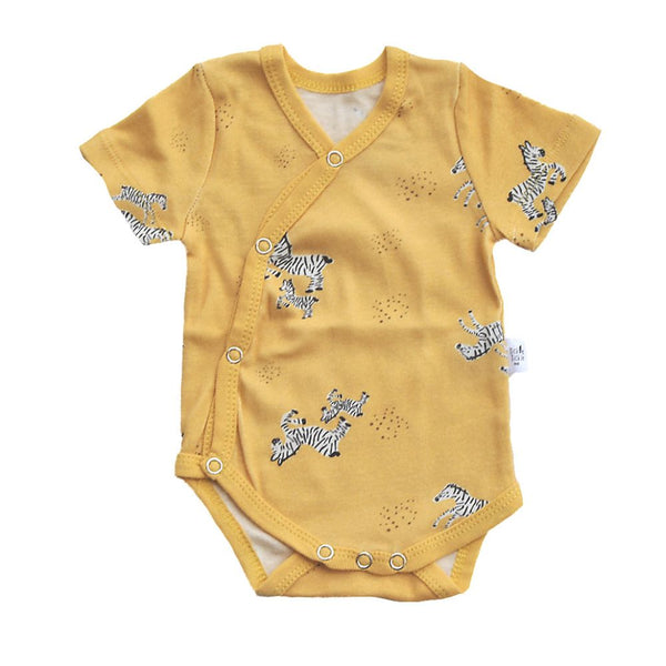 Tickle Tickle Zoe Organic Kimono Style Bodysuit