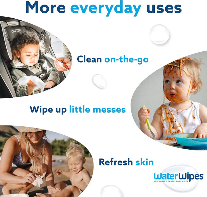 WaterWipes - BioDegradable, 60 Wipes