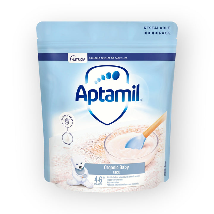 Aptamil Organic Baby Rice 4-6+M ,100g