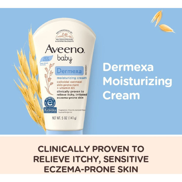 Aveeno Baby Eczema Therapy Moisturizing Cream,141g