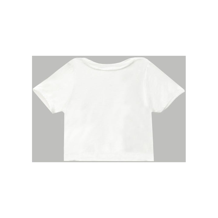 Kidbea Bamboo Soft Fabric T-shirt, Baby Boy/Girl White Panda