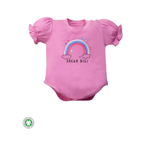 Kidbea Bamboo Soft Fabric Onesie For, Baby Girl - Dream Big