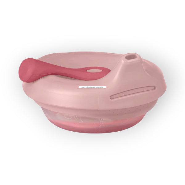 B.box Fill + Feed Silicone Feeding Pouch Blush Pink