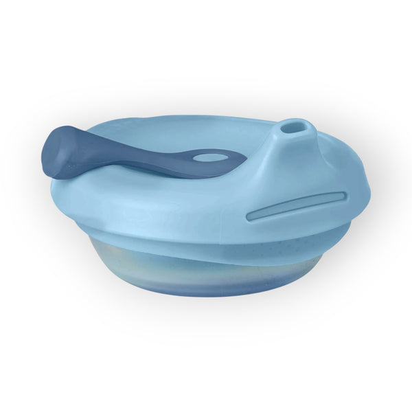 B.box Fill + Feed Silicone Feeding Pouch Lullaby Blue