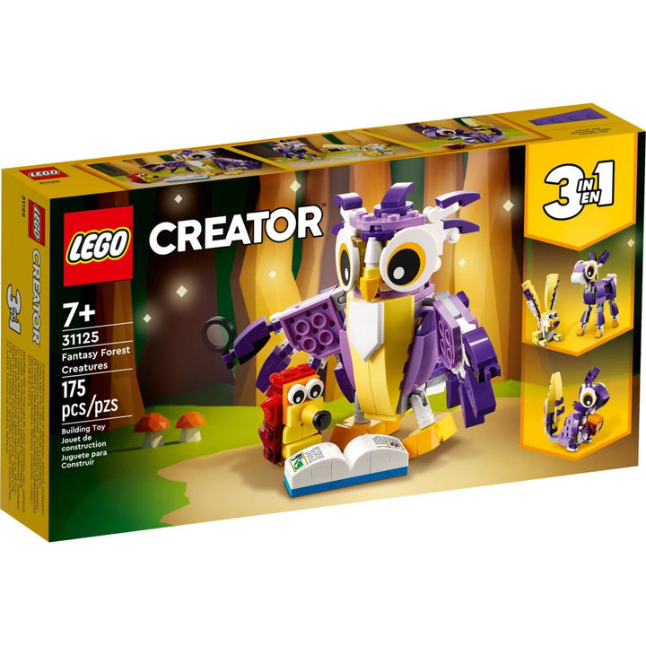 LEGO Creator 3in1 Fantasy Forest Creatures Building Kit (175 Pieces)