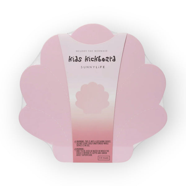 SUNNYLiFE Kids Kickboard Melody the Mermaid Pink