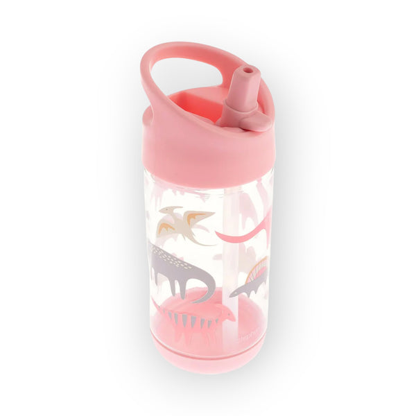 Stephen Joseph Flip Top Bottle Pink Dino