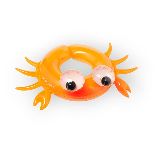 SUNNYLiFE orange color inflatable Kiddy Pool Ring Sonny the Sea Creature