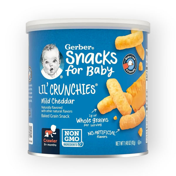 Gerber Lil' Crunchies Mild Chedar - 42g