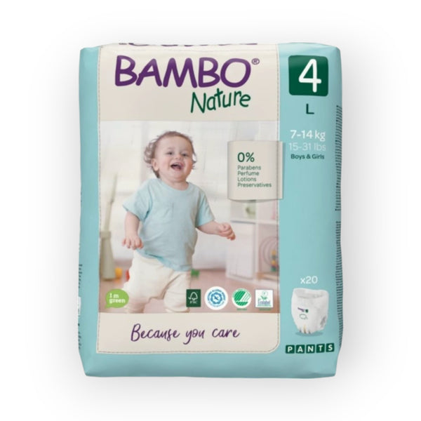 Bambo Nature, Pant Style Diapers