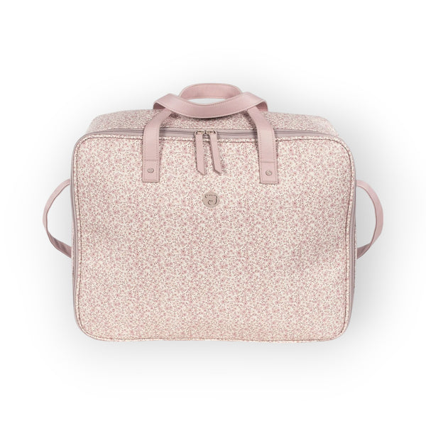 Pasito a Pasito Flower Mellow Pink Travel Holiday and Maternity Bag