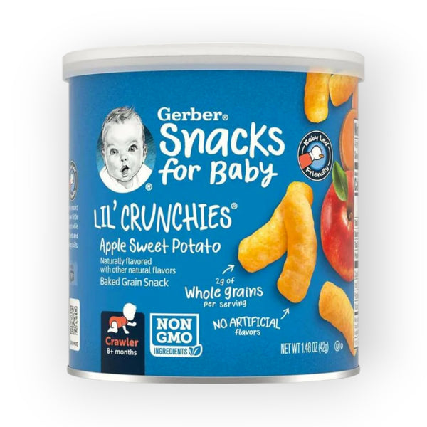 Gerber Lil' Crunchies Apple Sweet Potato - 42g