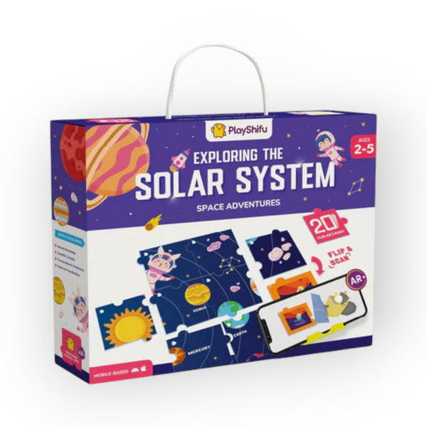 Playshifu Exploring The Solar System - Space Puzzle Flashcards