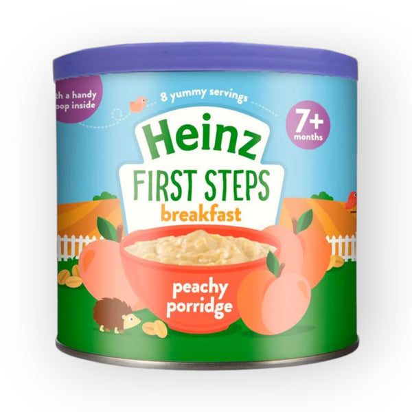 Heinz First Steps Breakfast Peachy Porridge 7m+