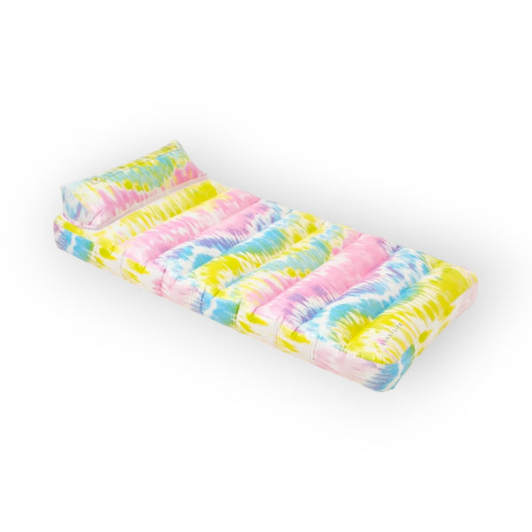 SUNNYLiFE Tie Dye color Lilo Lounger Sorbet