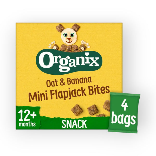 Organix Oat and Banana Mini Flapjack Bites