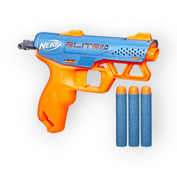 Nerf Elite 2.0 Slyshot Blaster - Toy Foam Blaster For Kids 8Y+