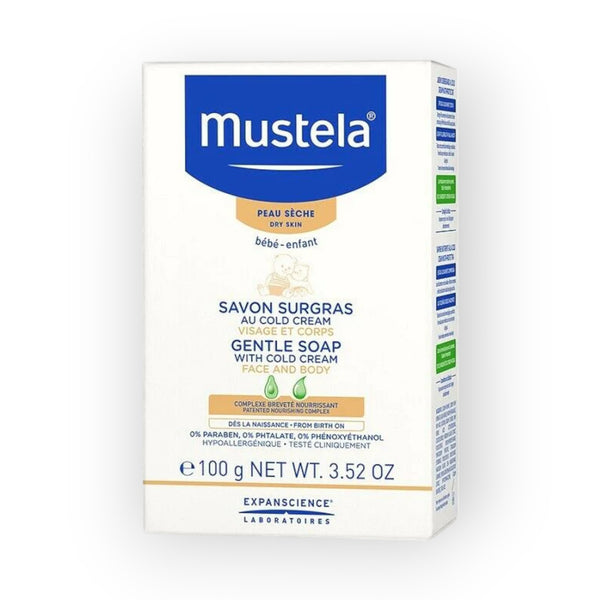 Mustela Gentle Soap With Cold Cream, 100g