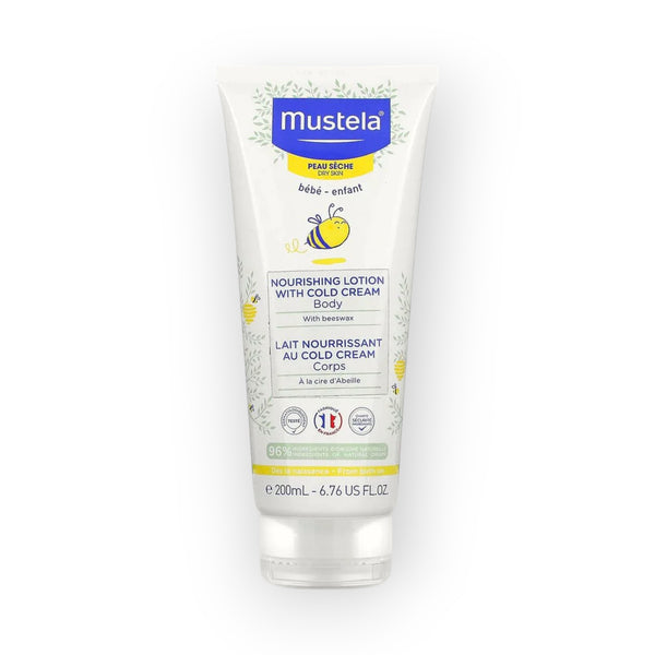 Mustela Nourishing Lotion with Cold Cream - Beeswax, 200ml