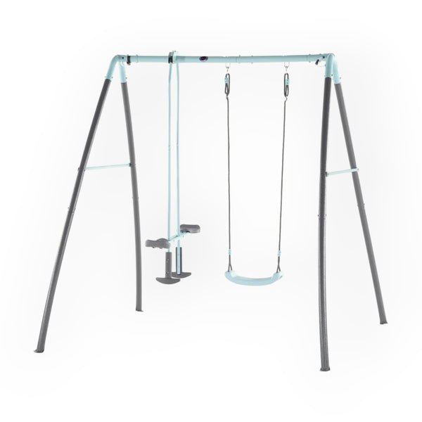 Plum Metal Single Swing and Glider with Mist Feature