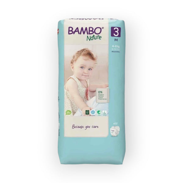 Bambo Nature, Taped Diapers, Tall Pack