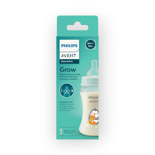 Philips Avent Grow Baby Bottle 0+month 250ml SCF061/01