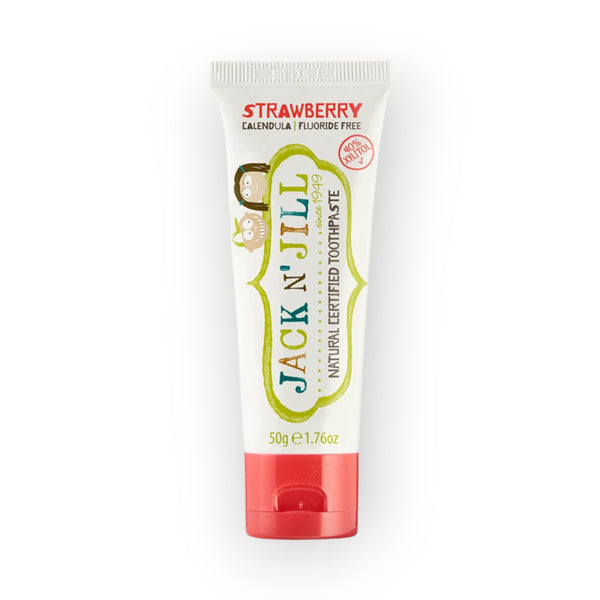 Jack n Jill Natural Toothpaste, Strawberry, 50g