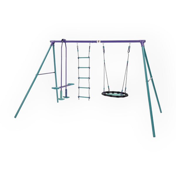 Plum Metal Multiplay Swing Set