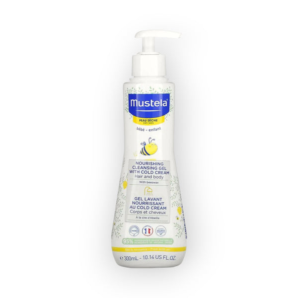 Mustela Nourishing Cleansing Gel With Cold Cream- Beeswax, 300ml