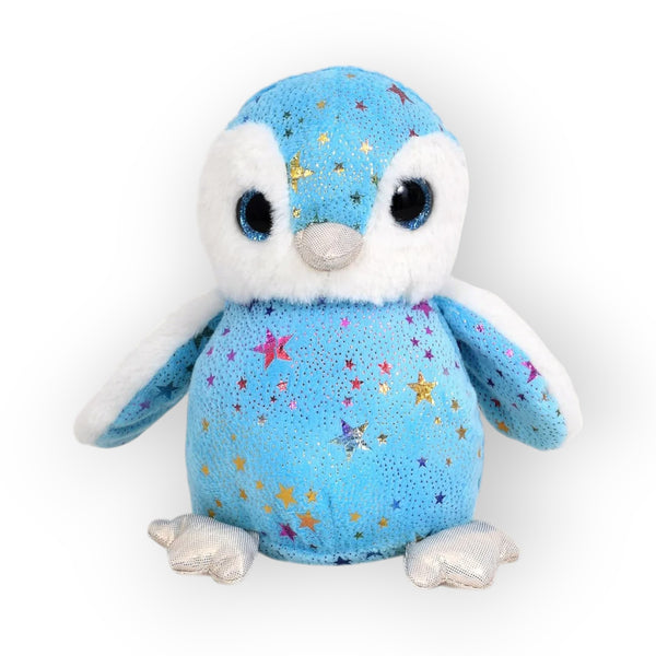 Mirada 18cm Glitter Eye Penguin -Blue Foil