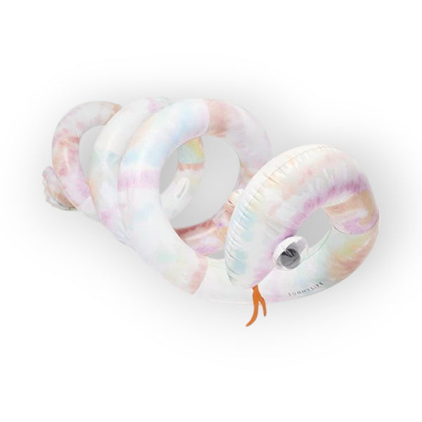 SUNNYLiFE Giant Inflatable Noodle Snake Tie Dye Tie Dye