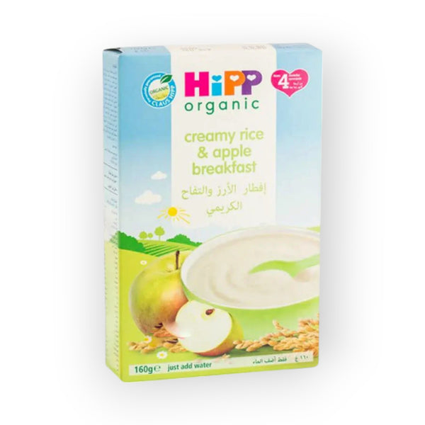 Hipp Organic Creamy Rice & Apple Breakfast 160g