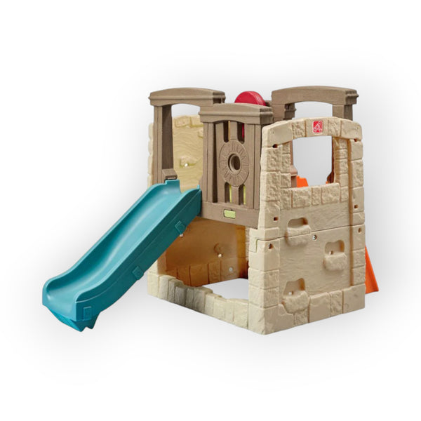 Outdoor climbing playset for kids