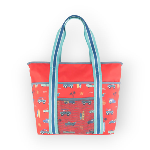 Stephen Joseph Printed Beach Tote - Surf's Up