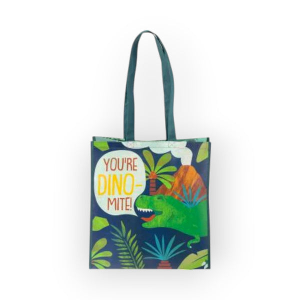 Stephen Joseph Large Recycled Gift Bag Dino