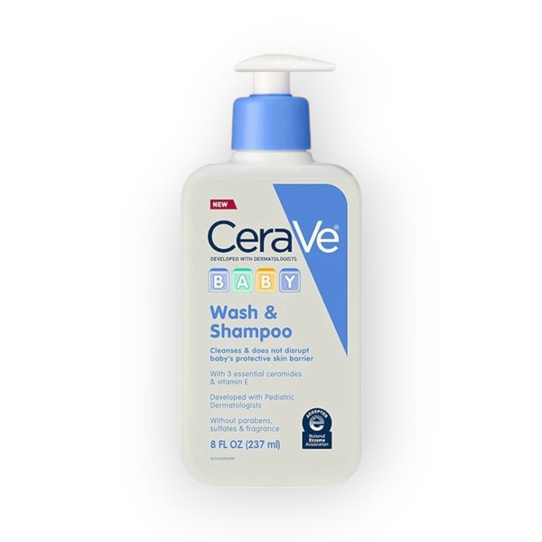 CeraVe Baby Wash & Shampoo, 237ml