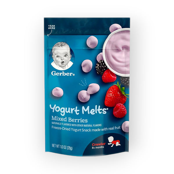 Gerber Yogurt Melts Mixed Berries 8+ Months - 28g