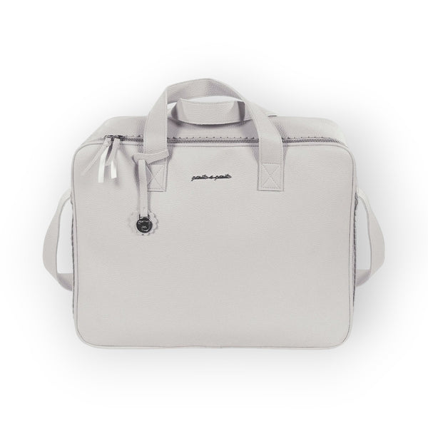 Pasito a Pasito Biscuit Grey Travel Holiday and Maternity Bag