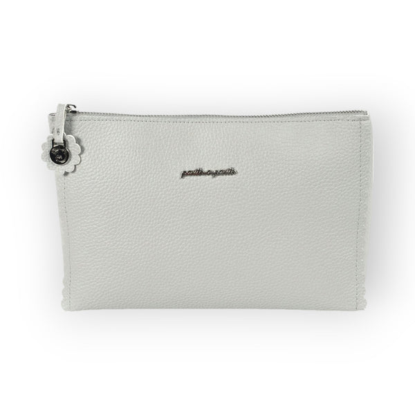 Pasito a Pasito Biscuit Grey Travel Essentials Pouch