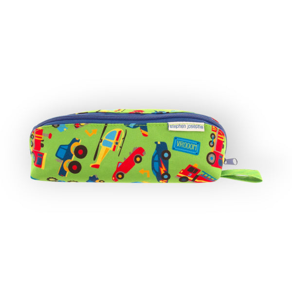 Stephen Joseph All Over Print Pencil Pouch Transportation Design - Multicolour