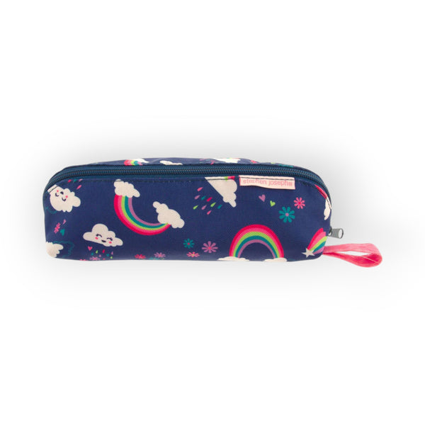 Stephen Joseph All Over Print Pencil Pouch Rainbow Design - Multicolour