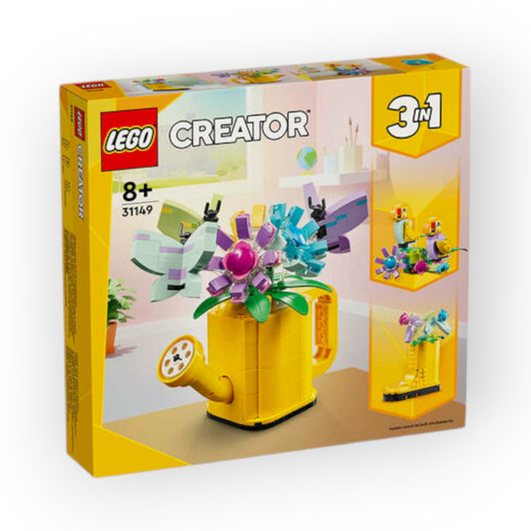 Lego Flowers In Watering Can