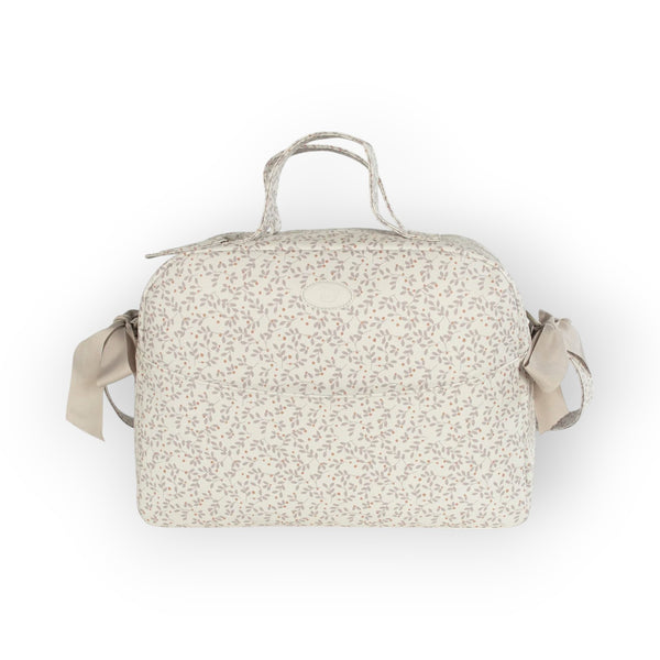 Pasito a Pasito Berries Grey Diaper Changing Bag