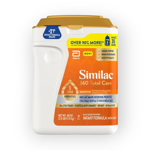 Similac 360 Total Care Milk Based Powder Infant Formula, Sensitive - 1.13kg