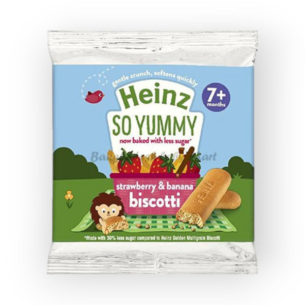 Heinz So Yummy Biscotti 7m+ 60g